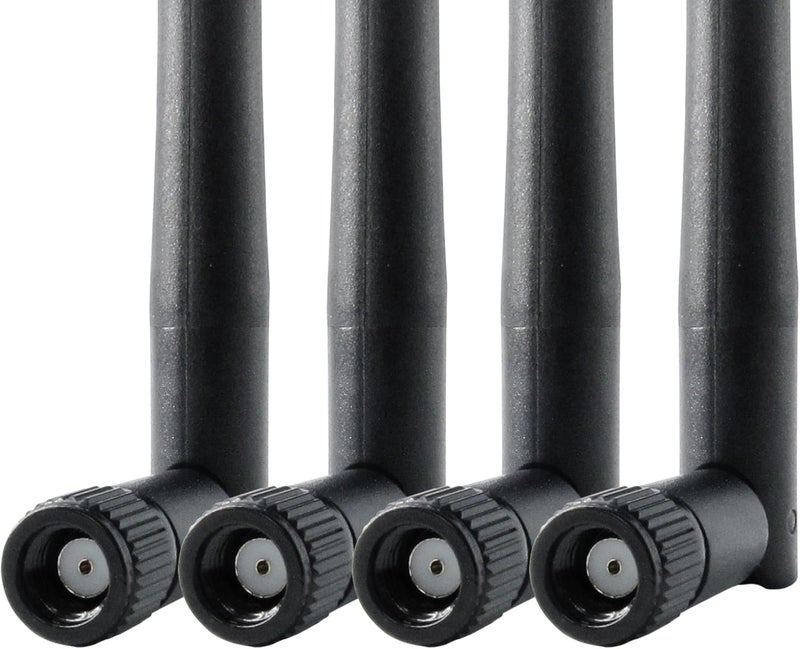 Rydocyee WiFi Antenna PC Bluetooth Antenna, WiFi 6 Dual Band 2.4Ghz 5Ghz 5.8Ghz 3dBi with RP-SMA Male (with No Pin) for Gaming Motherboard, RV Camera, Mini PCIE M.2 Wireless Card, Router - 4 Pack - Image 2